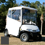 Club Car- EZGO - Red Dot 3-Sided Gray Over-The-Top Soft Enclosure